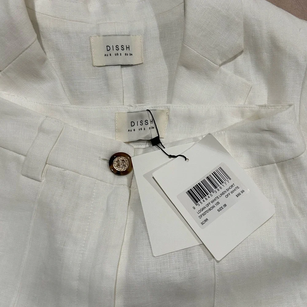 DISSH Off White Linen Set - Picture 5 of 5